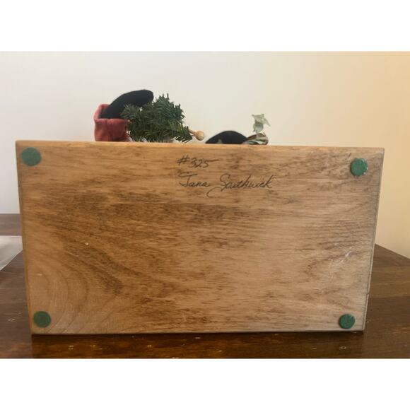 Vintage Jana Southwick #325 Handmade Santa Claus Woodland - Picture 6 of 7